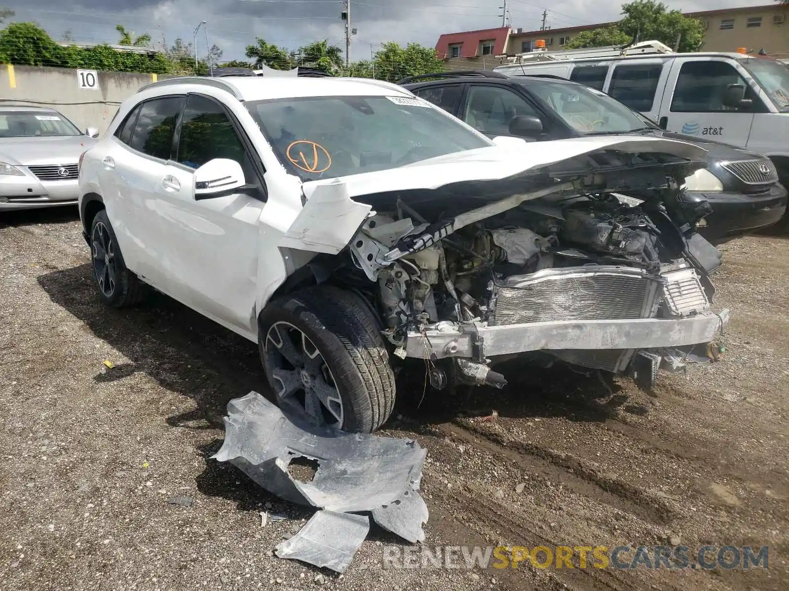 1 Фотография поврежденного автомобиля W1NTG4GB8LU029050 MERCEDES-BENZ G CLASS 2020