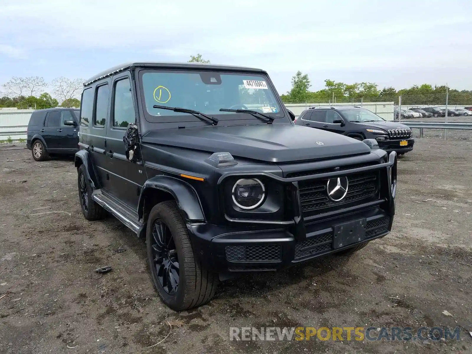 1 Фотография поврежденного автомобиля W1NYC6BJ1LX344847 MERCEDES-BENZ G-CLASS 2020