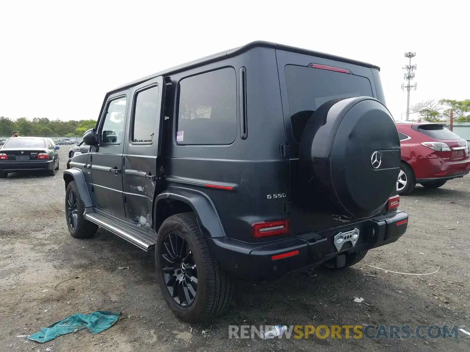 3 Фотография поврежденного автомобиля W1NYC6BJ1LX344847 MERCEDES-BENZ G-CLASS 2020