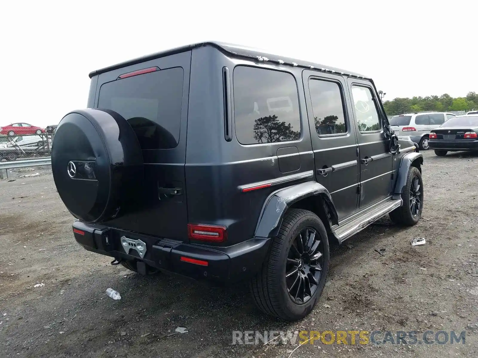 4 Фотография поврежденного автомобиля W1NYC6BJ1LX344847 MERCEDES-BENZ G-CLASS 2020