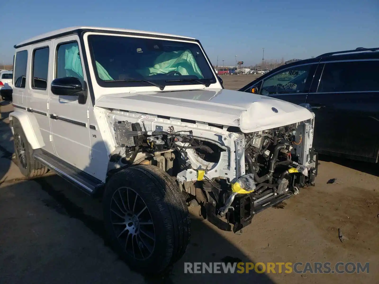 1 Фотография поврежденного автомобиля W1NYC6BJ5LX343765 MERCEDES-BENZ G CLASS 2020
