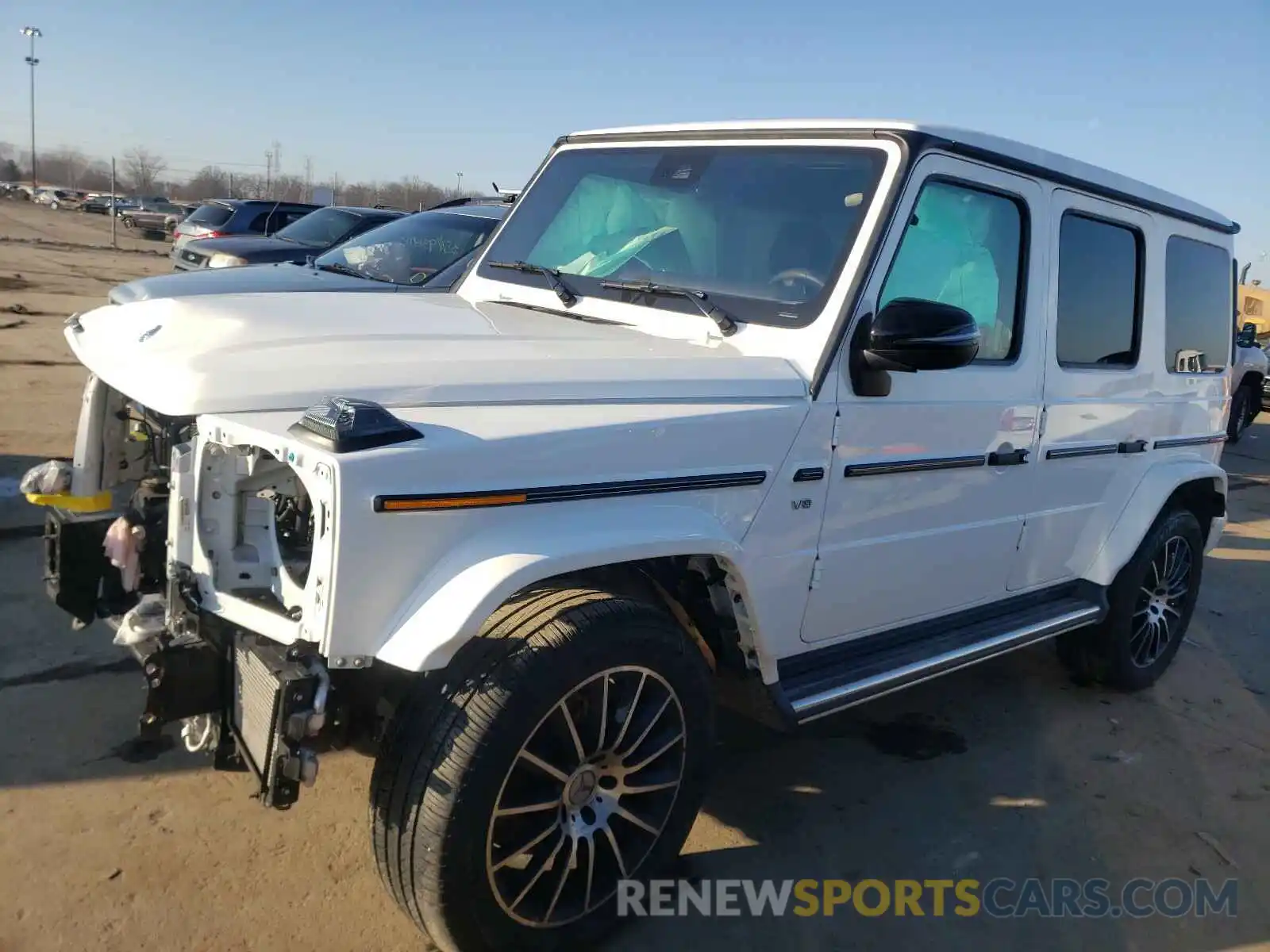 2 Photograph of a damaged car W1NYC6BJ5LX343765 MERCEDES-BENZ G CLASS 2020