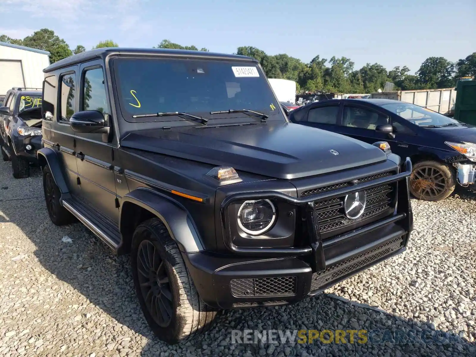 1 Photograph of a damaged car W1NYC6BJ5LX355589 MERCEDES-BENZ G-CLASS 2020