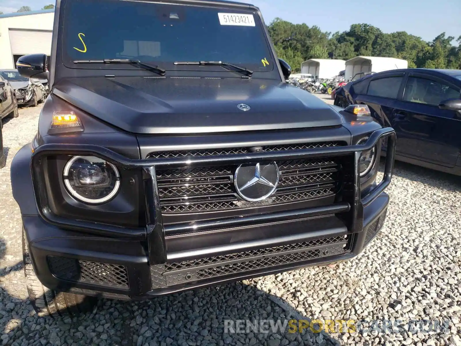 9 Photograph of a damaged car W1NYC6BJ5LX355589 MERCEDES-BENZ G-CLASS 2020