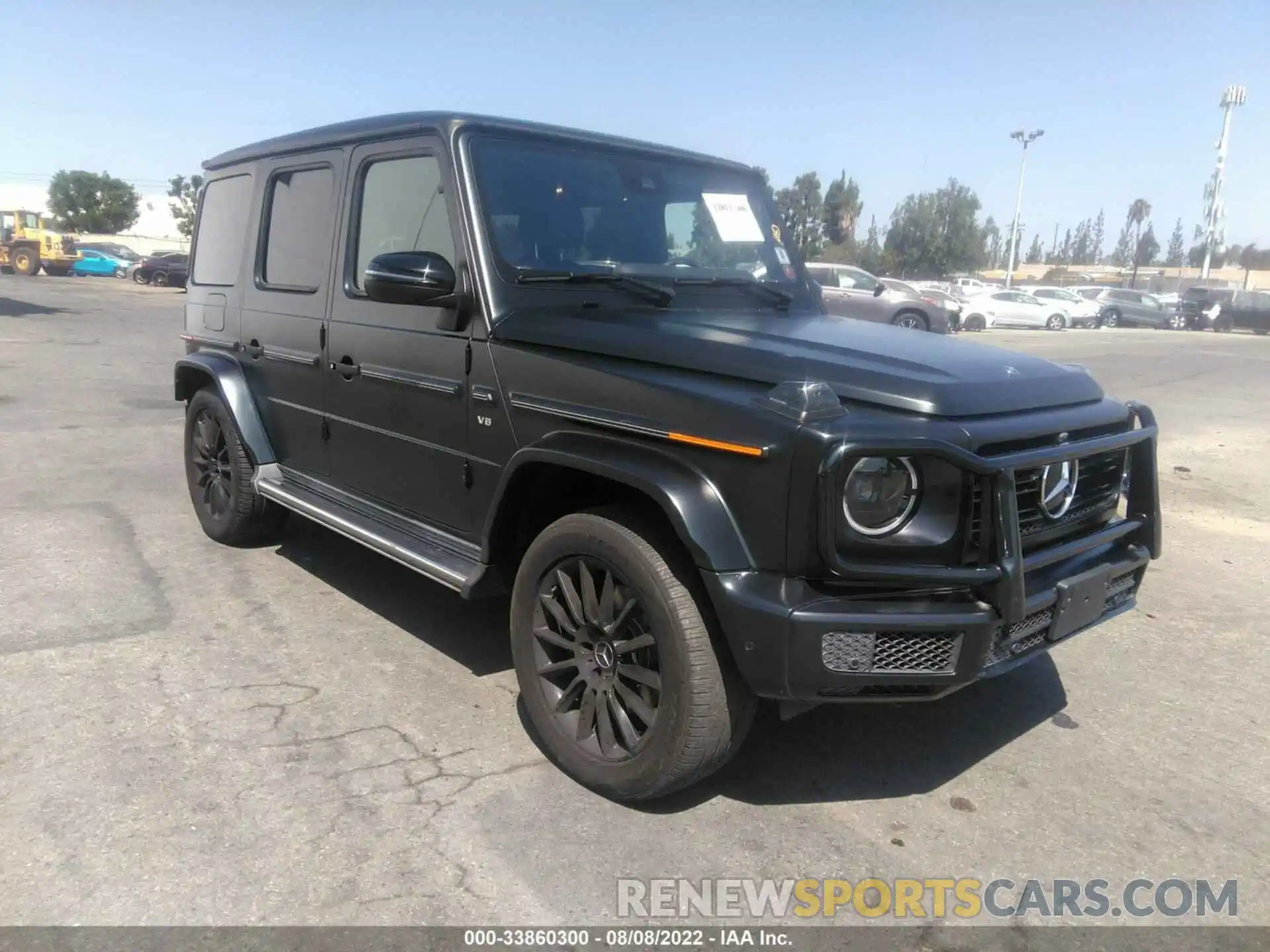 1 Фотография поврежденного автомобиля W1NYC6BJ6LX343807 MERCEDES-BENZ G-CLASS 2020