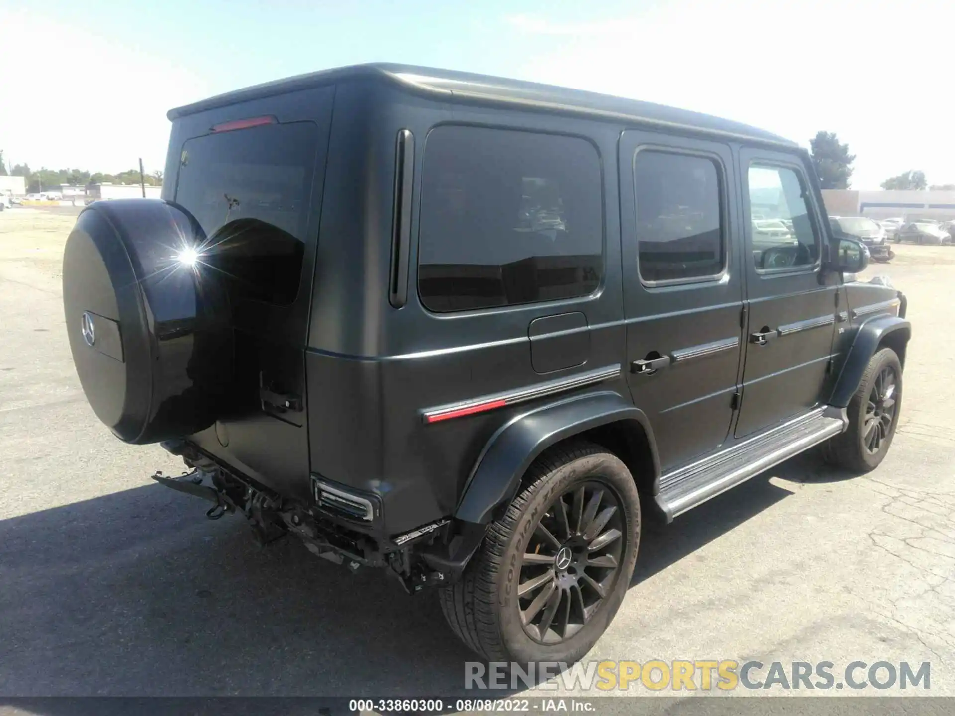 4 Фотография поврежденного автомобиля W1NYC6BJ6LX343807 MERCEDES-BENZ G-CLASS 2020