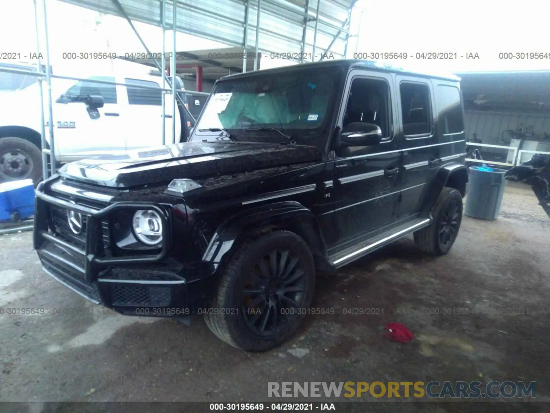 2 Photograph of a damaged car W1NYC6BJ7LX341855 MERCEDES-BENZ G-CLASS 2020