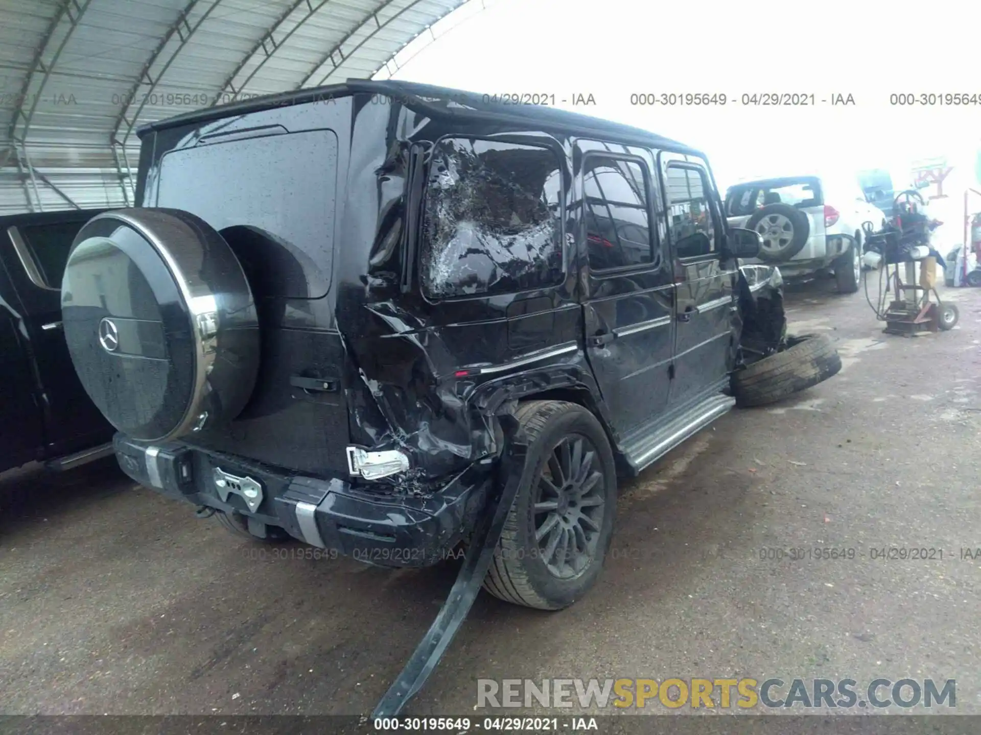 4 Фотография поврежденного автомобиля W1NYC6BJ7LX341855 MERCEDES-BENZ G-CLASS 2020