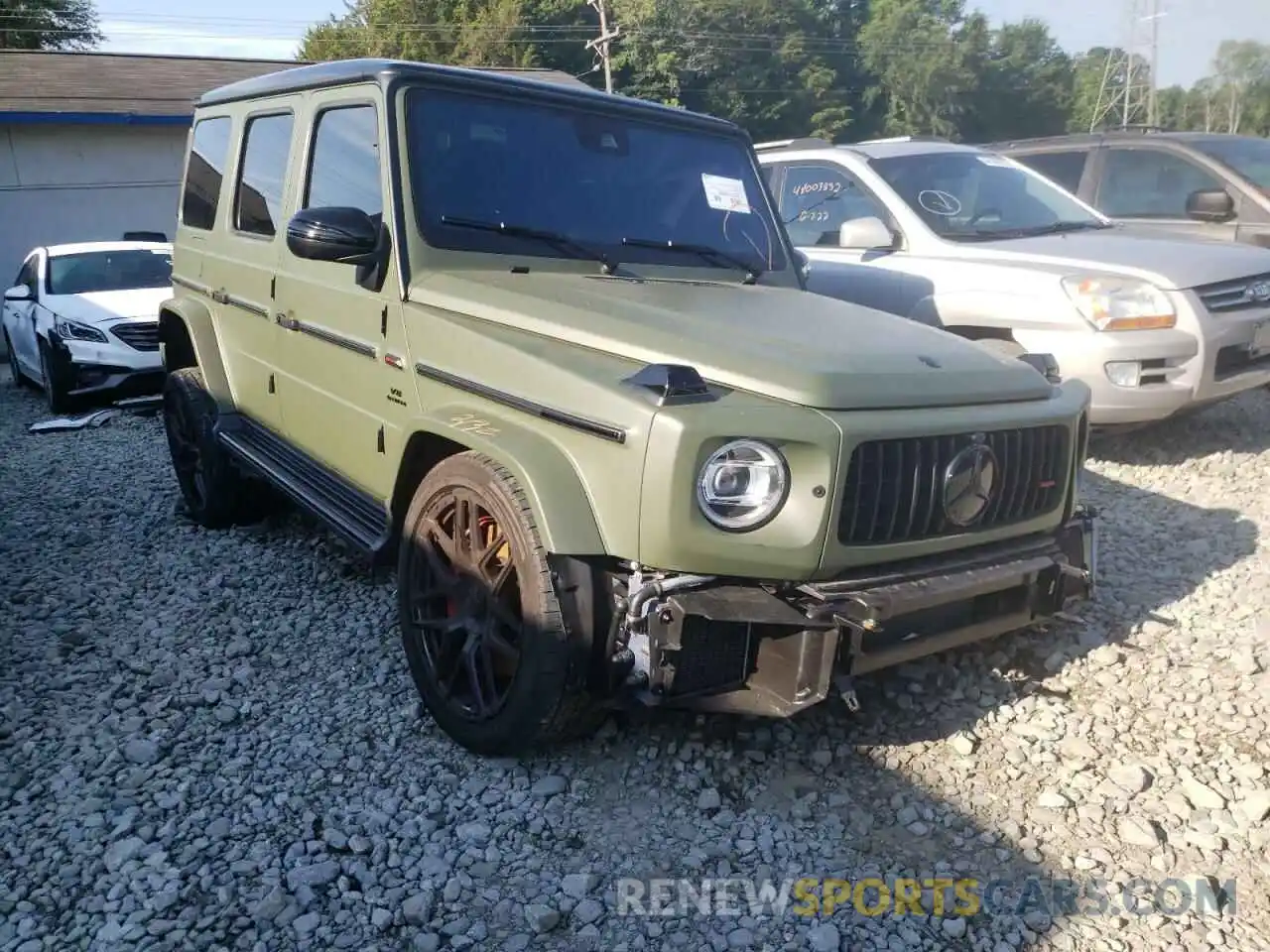 1 Фотография поврежденного автомобиля W1NYC7HJ0LX358798 MERCEDES-BENZ G-CLASS 2020