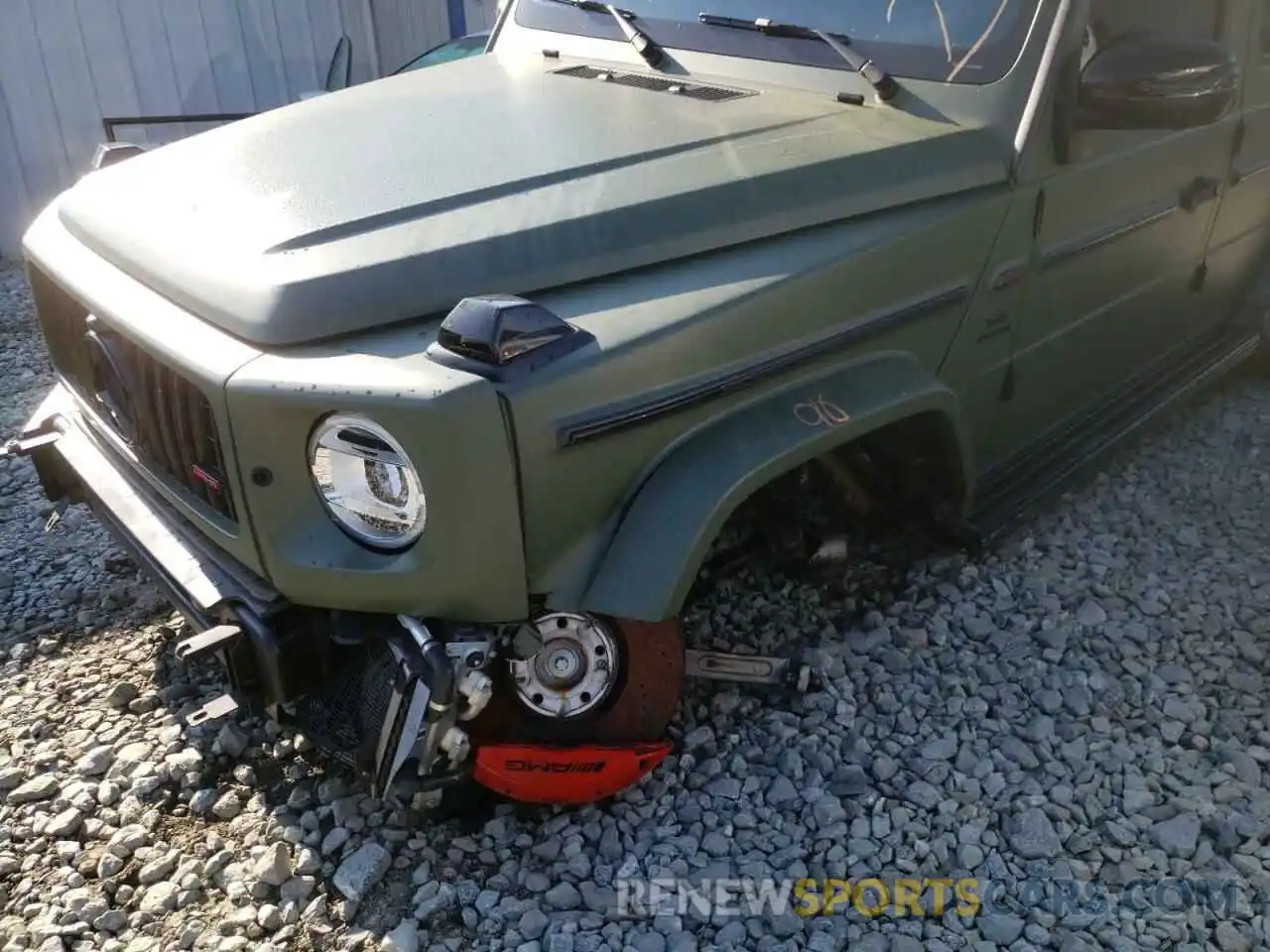 9 Photograph of a damaged car W1NYC7HJ0LX358798 MERCEDES-BENZ G-CLASS 2020