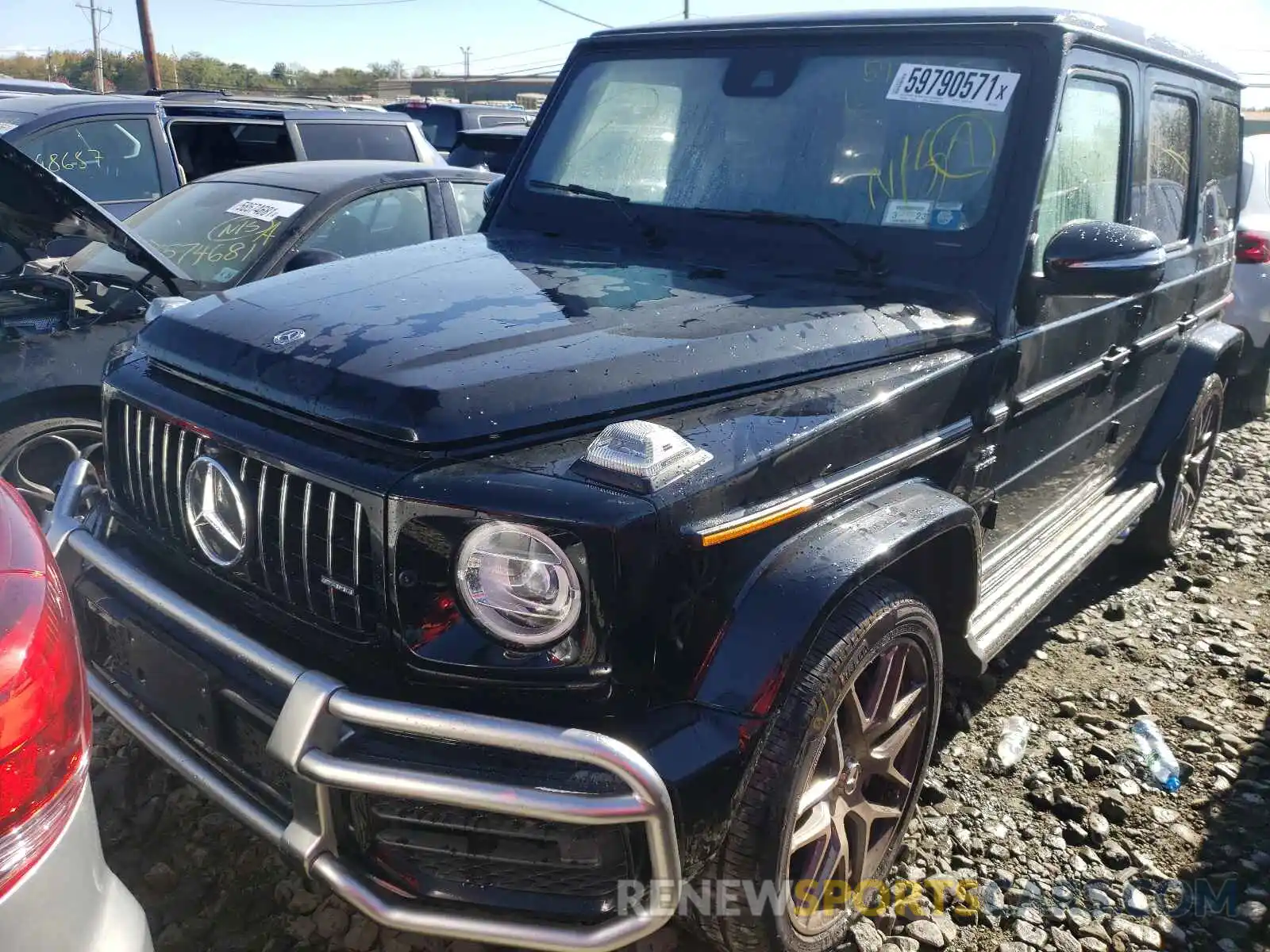 2 Photograph of a damaged car W1NYC7HJ0LX361006 MERCEDES-BENZ G-CLASS 2020