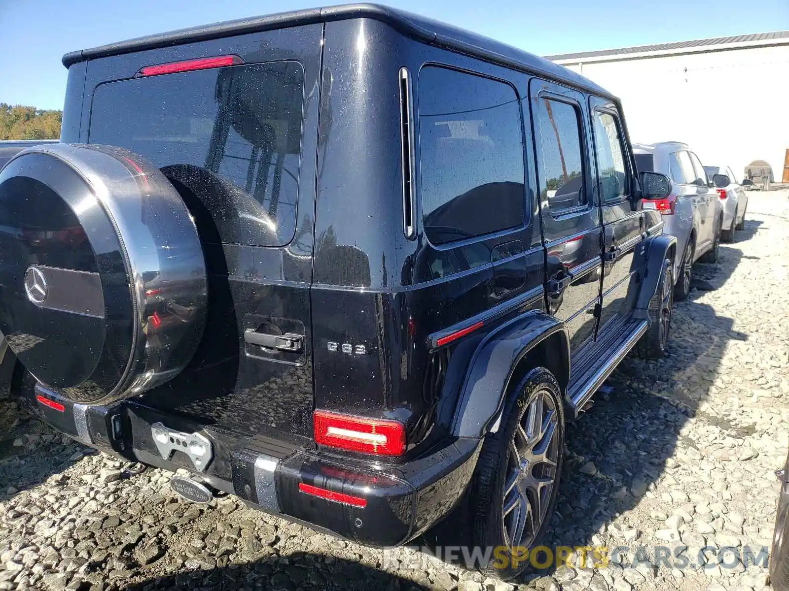 4 Фотография поврежденного автомобиля W1NYC7HJ0LX361006 MERCEDES-BENZ G-CLASS 2020