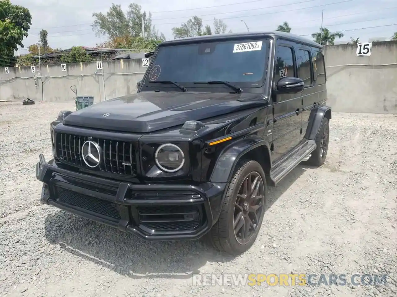 2 Photograph of a damaged car W1NYC7HJ6LX359311 MERCEDES-BENZ G-CLASS 2020