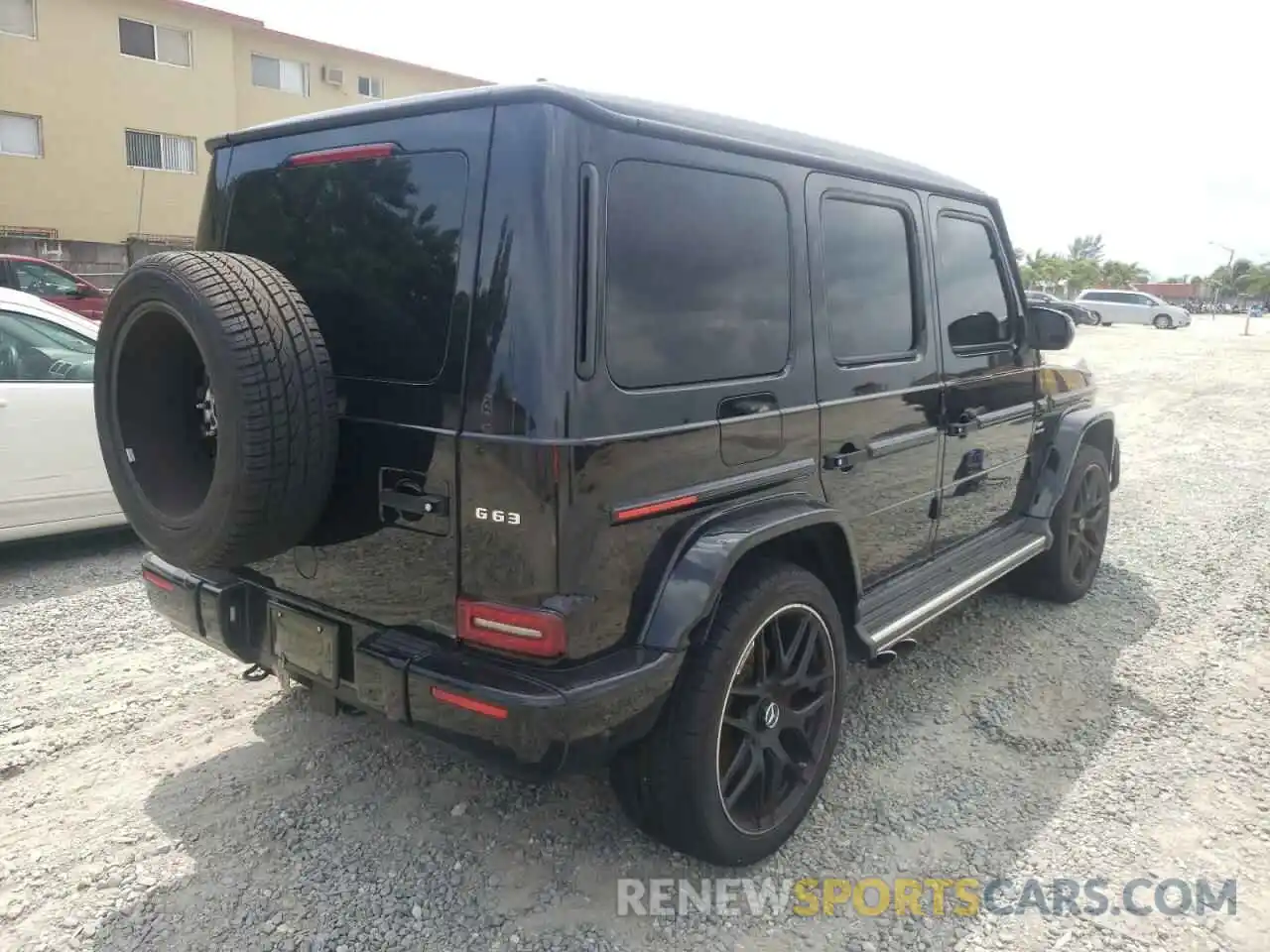 4 Фотография поврежденного автомобиля W1NYC7HJ6LX359311 MERCEDES-BENZ G-CLASS 2020