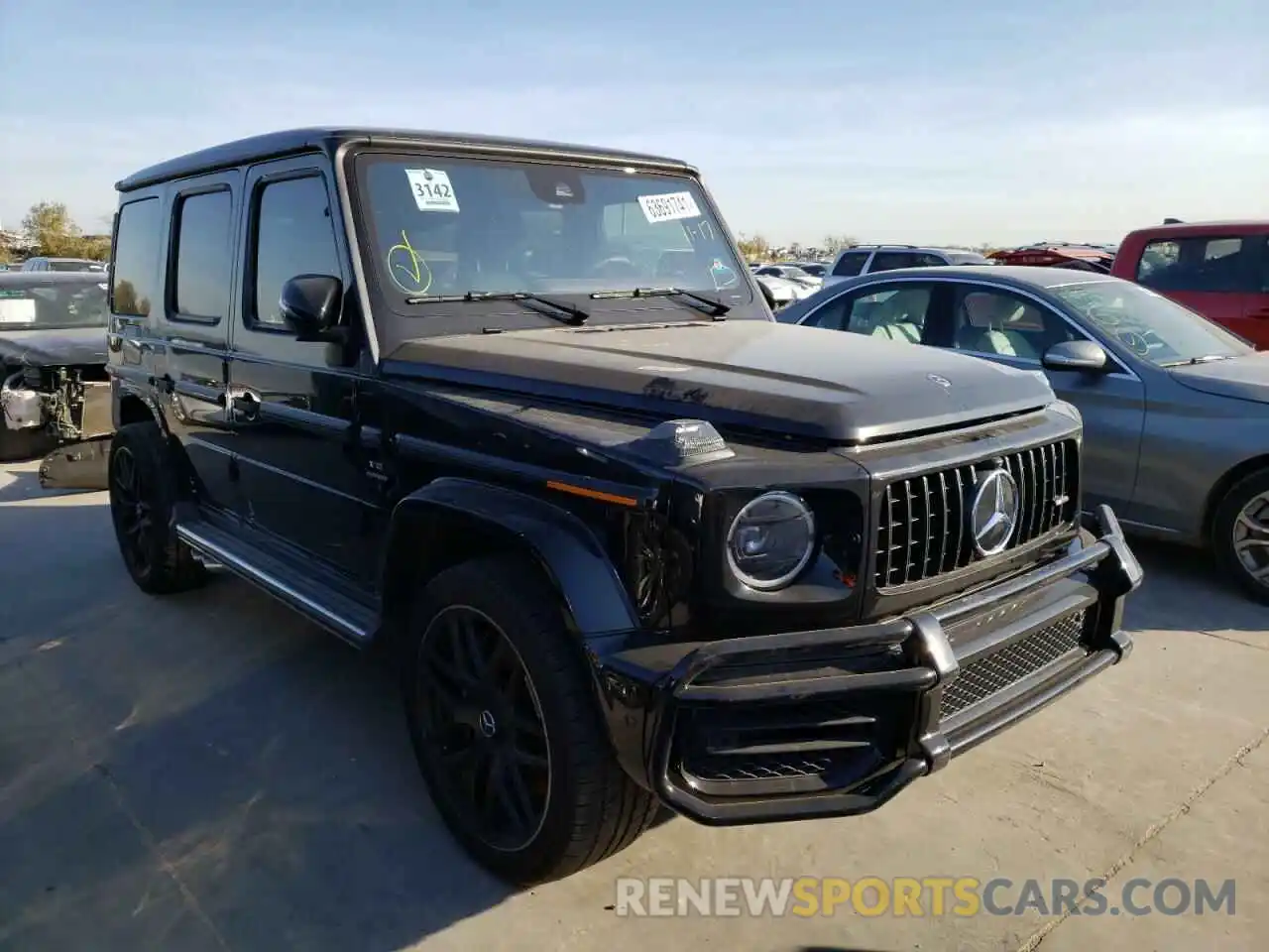 1 Фотография поврежденного автомобиля W1NYC7HJ8LX346950 MERCEDES-BENZ G-CLASS 2020