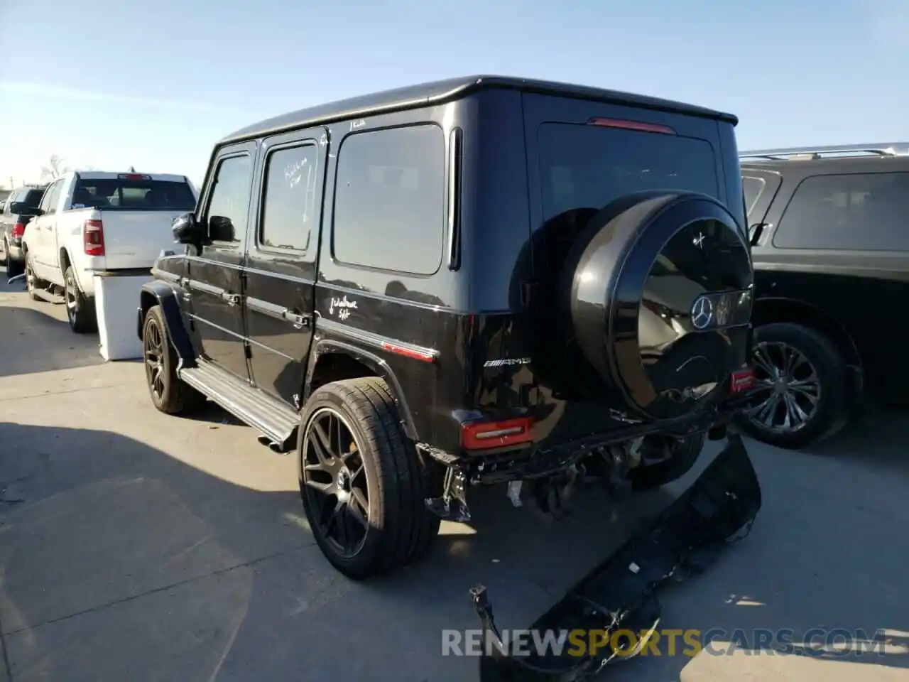 3 Фотография поврежденного автомобиля W1NYC7HJ8LX346950 MERCEDES-BENZ G-CLASS 2020