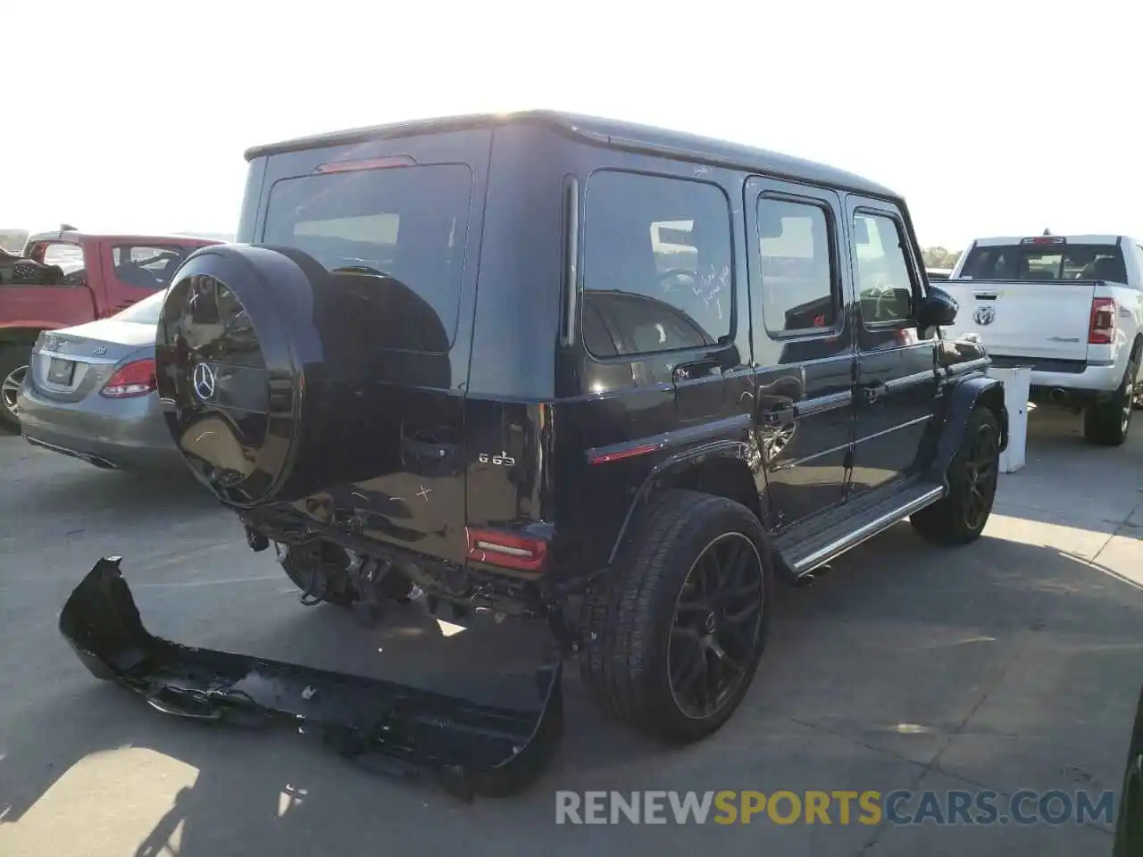 4 Photograph of a damaged car W1NYC7HJ8LX346950 MERCEDES-BENZ G-CLASS 2020