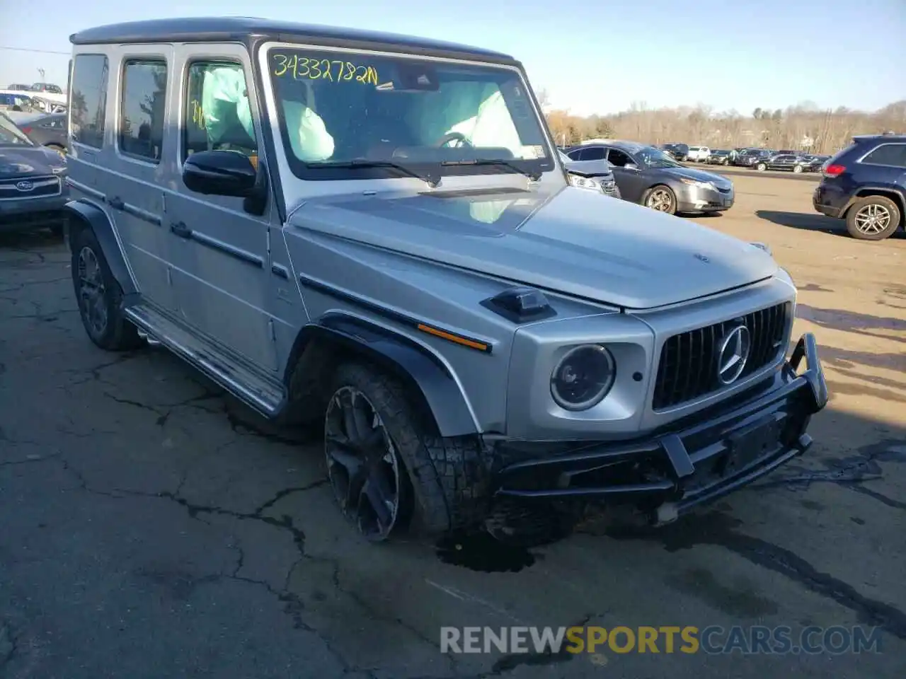 1 Фотография поврежденного автомобиля W1NYC7HJ9LX350697 MERCEDES-BENZ G-CLASS 2020