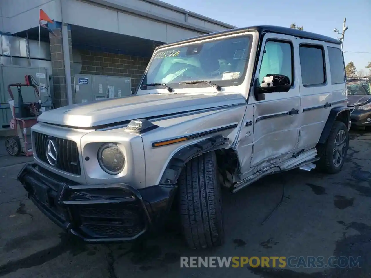 2 Photograph of a damaged car W1NYC7HJ9LX350697 MERCEDES-BENZ G-CLASS 2020