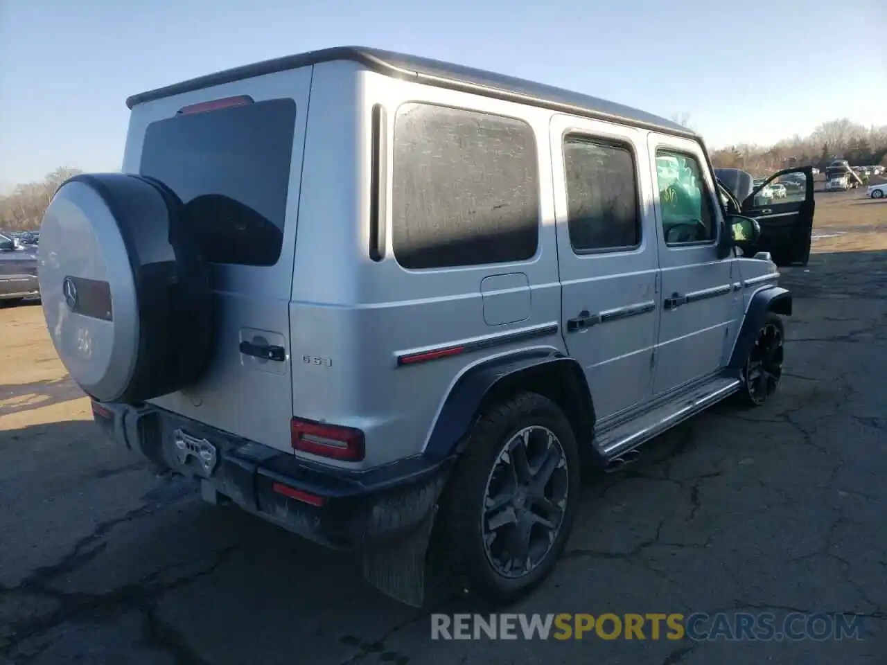 4 Photograph of a damaged car W1NYC7HJ9LX350697 MERCEDES-BENZ G-CLASS 2020