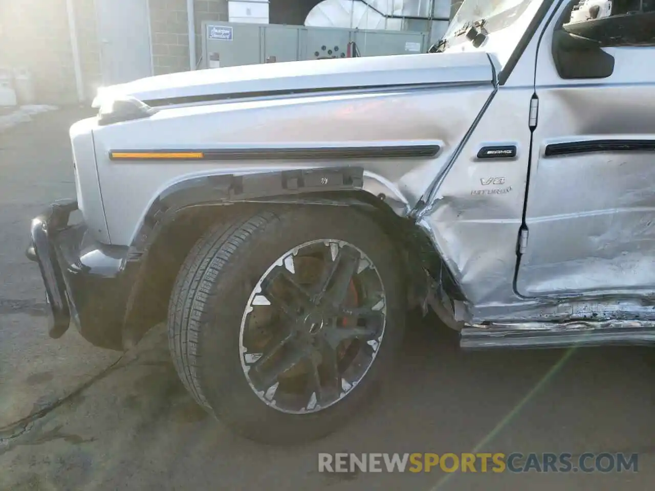 9 Photograph of a damaged car W1NYC7HJ9LX350697 MERCEDES-BENZ G-CLASS 2020