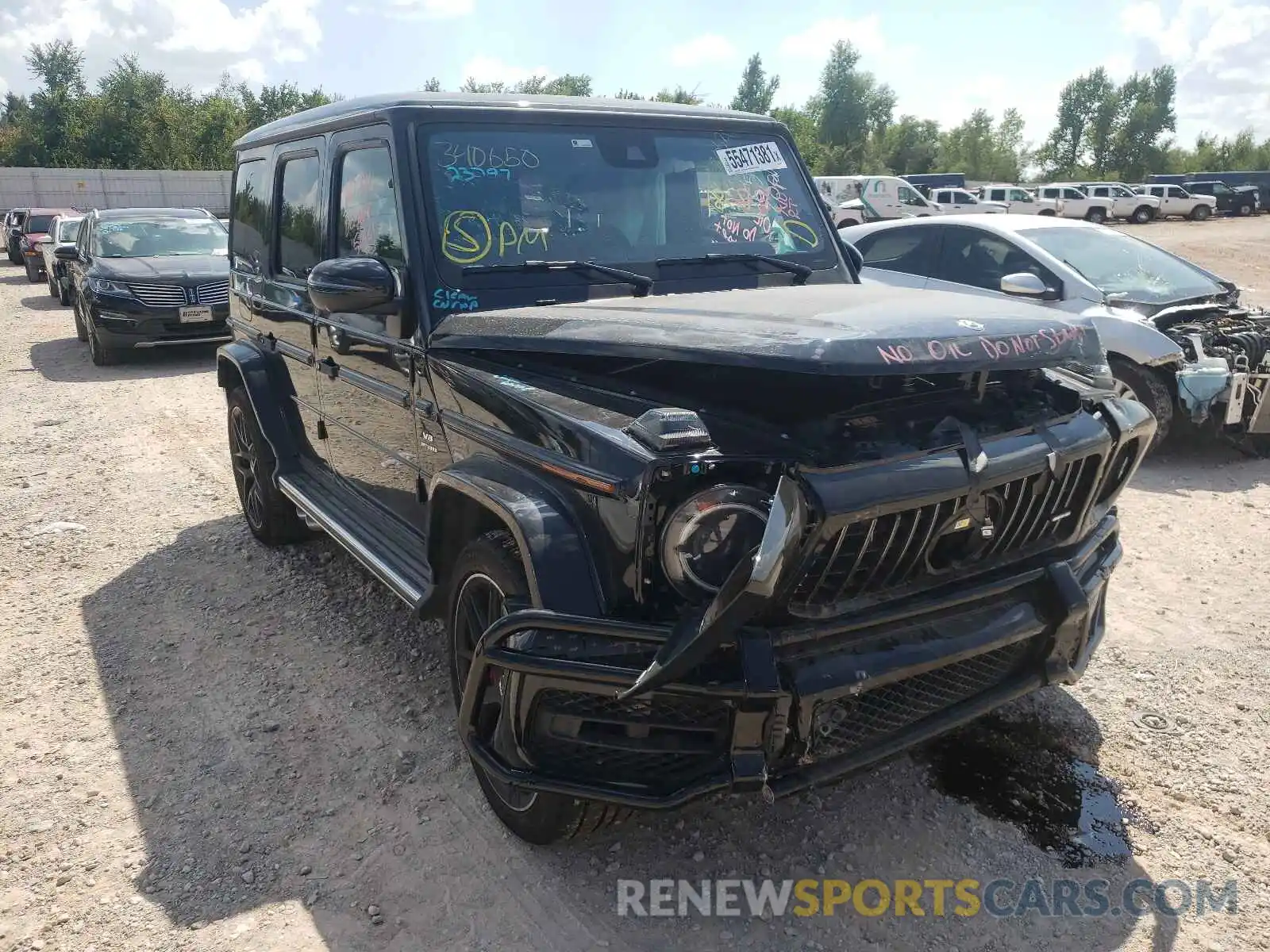 1 Photograph of a damaged car W1NYC7HJXLX340650 MERCEDES-BENZ G-CLASS 2020