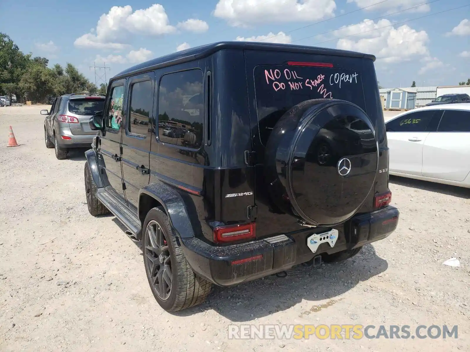 3 Фотография поврежденного автомобиля W1NYC7HJXLX340650 MERCEDES-BENZ G-CLASS 2020