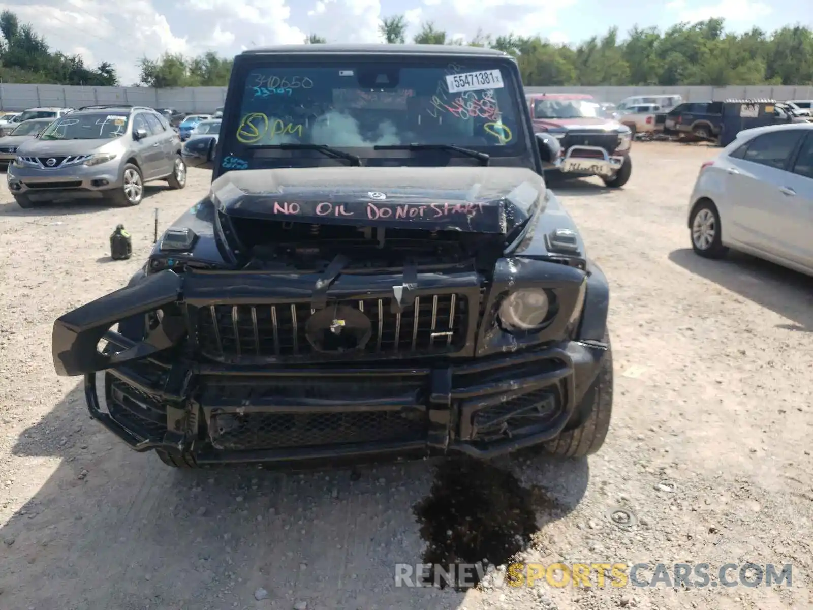 9 Photograph of a damaged car W1NYC7HJXLX340650 MERCEDES-BENZ G-CLASS 2020