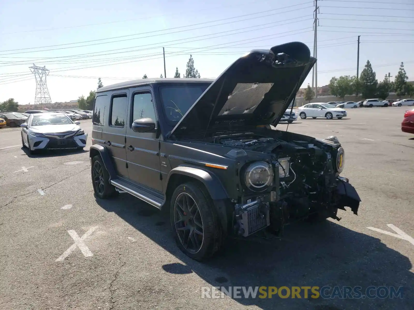 1 Photograph of a damaged car W1NYC7HJXLX341684 MERCEDES-BENZ G-CLASS 2020