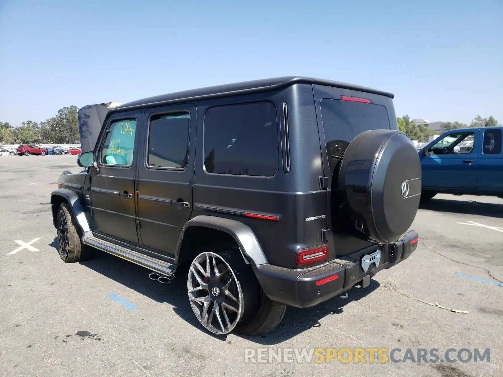 3 Фотография поврежденного автомобиля W1NYC7HJXLX341684 MERCEDES-BENZ G-CLASS 2020