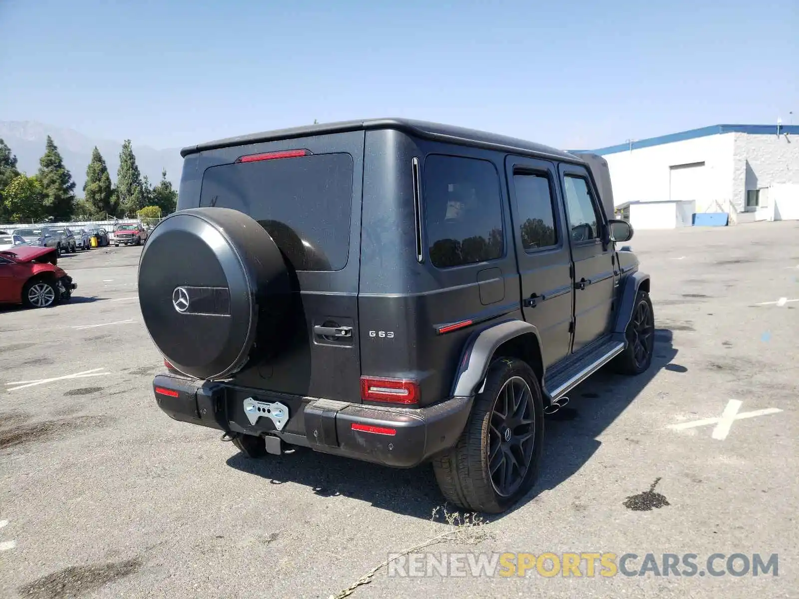 4 Фотография поврежденного автомобиля W1NYC7HJXLX341684 MERCEDES-BENZ G-CLASS 2020