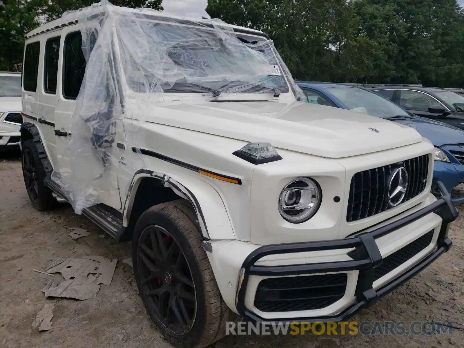 1 Photograph of a damaged car W1NYC7HJXLX346206 MERCEDES-BENZ G-CLASS 2020