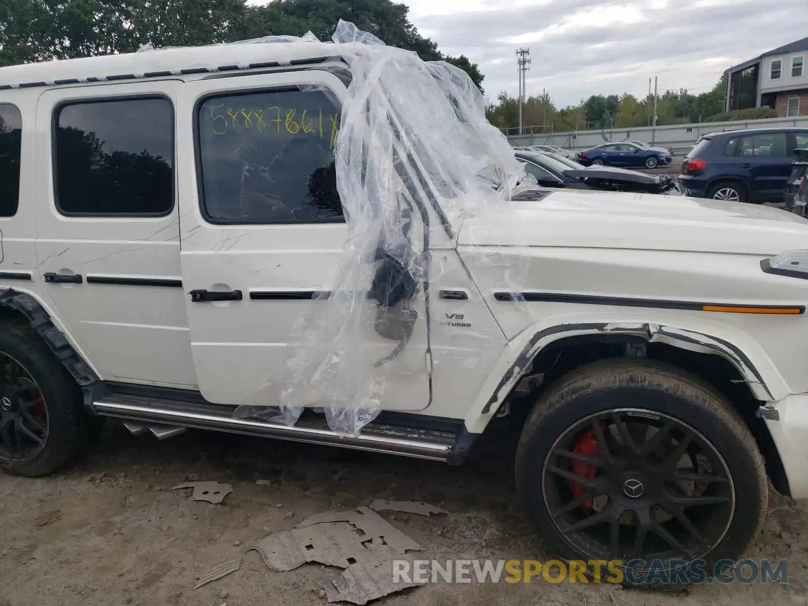 10 Photograph of a damaged car W1NYC7HJXLX346206 MERCEDES-BENZ G-CLASS 2020