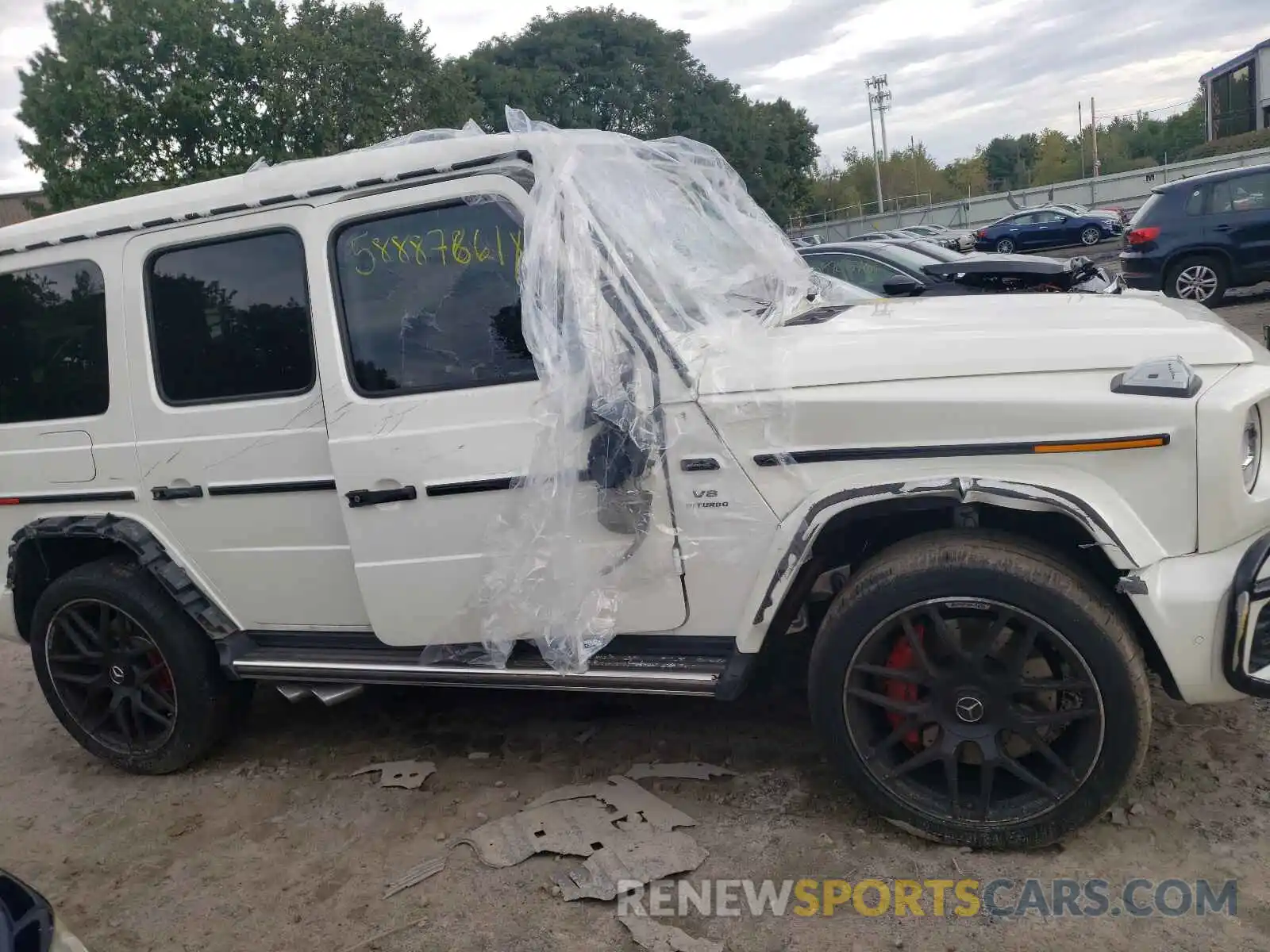 9 Photograph of a damaged car W1NYC7HJXLX346206 MERCEDES-BENZ G-CLASS 2020