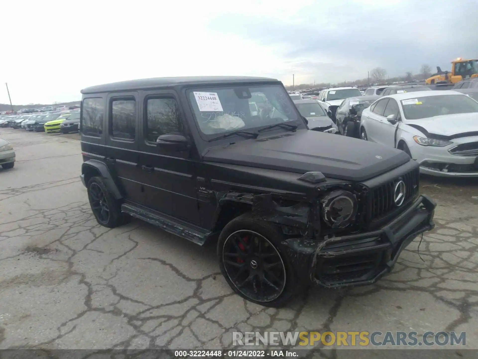 1 Фотография поврежденного автомобиля W1NYC7HJXLX346853 MERCEDES-BENZ G-CLASS 2020