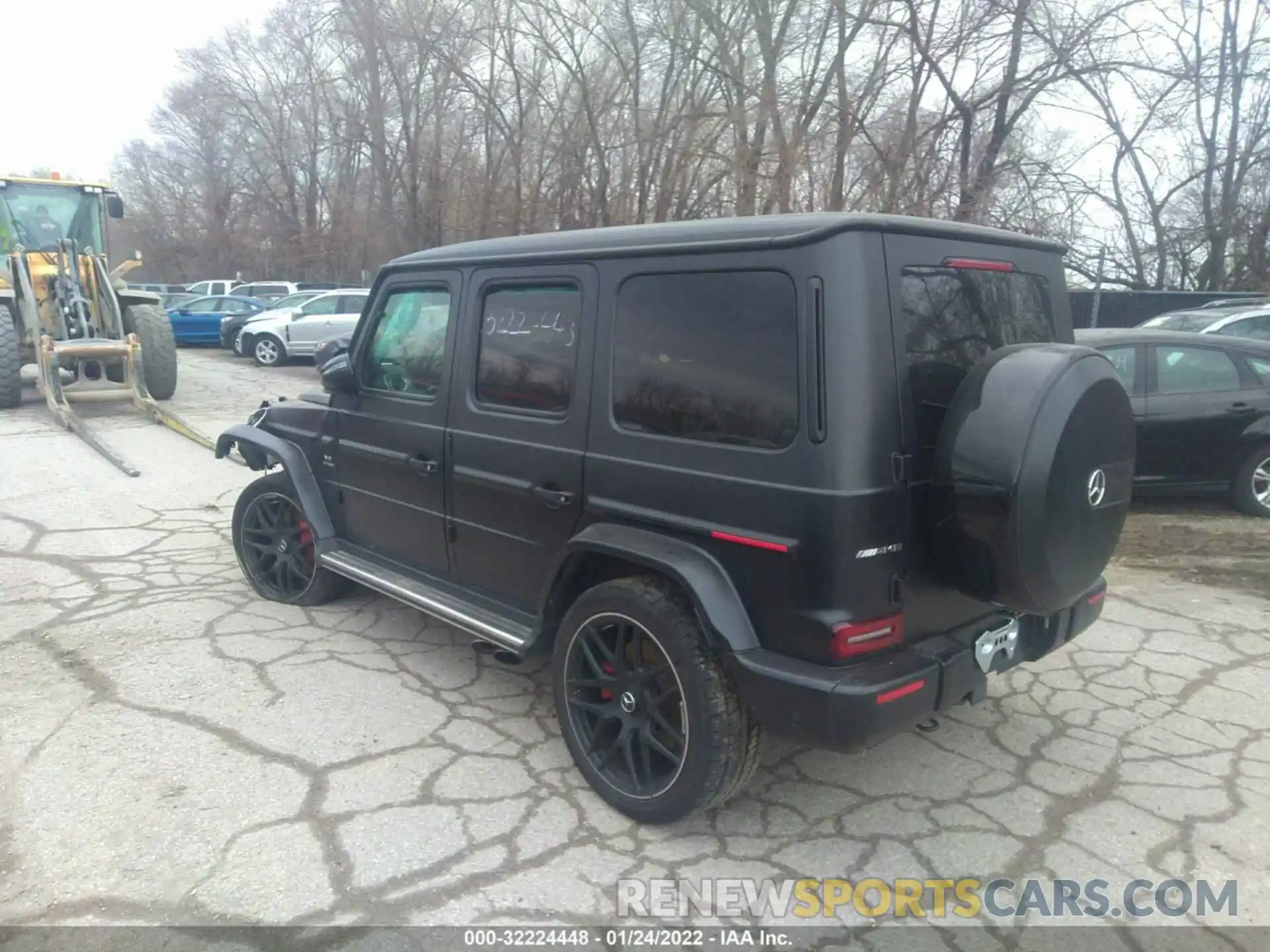 3 Photograph of a damaged car W1NYC7HJXLX346853 MERCEDES-BENZ G-CLASS 2020