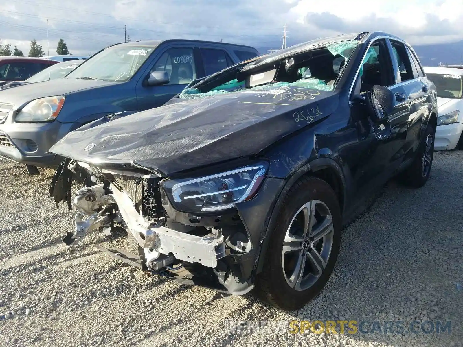 2 Фотография поврежденного автомобиля WDC0G8DB1LF691217 MERCEDES-BENZ G CLASS 2020