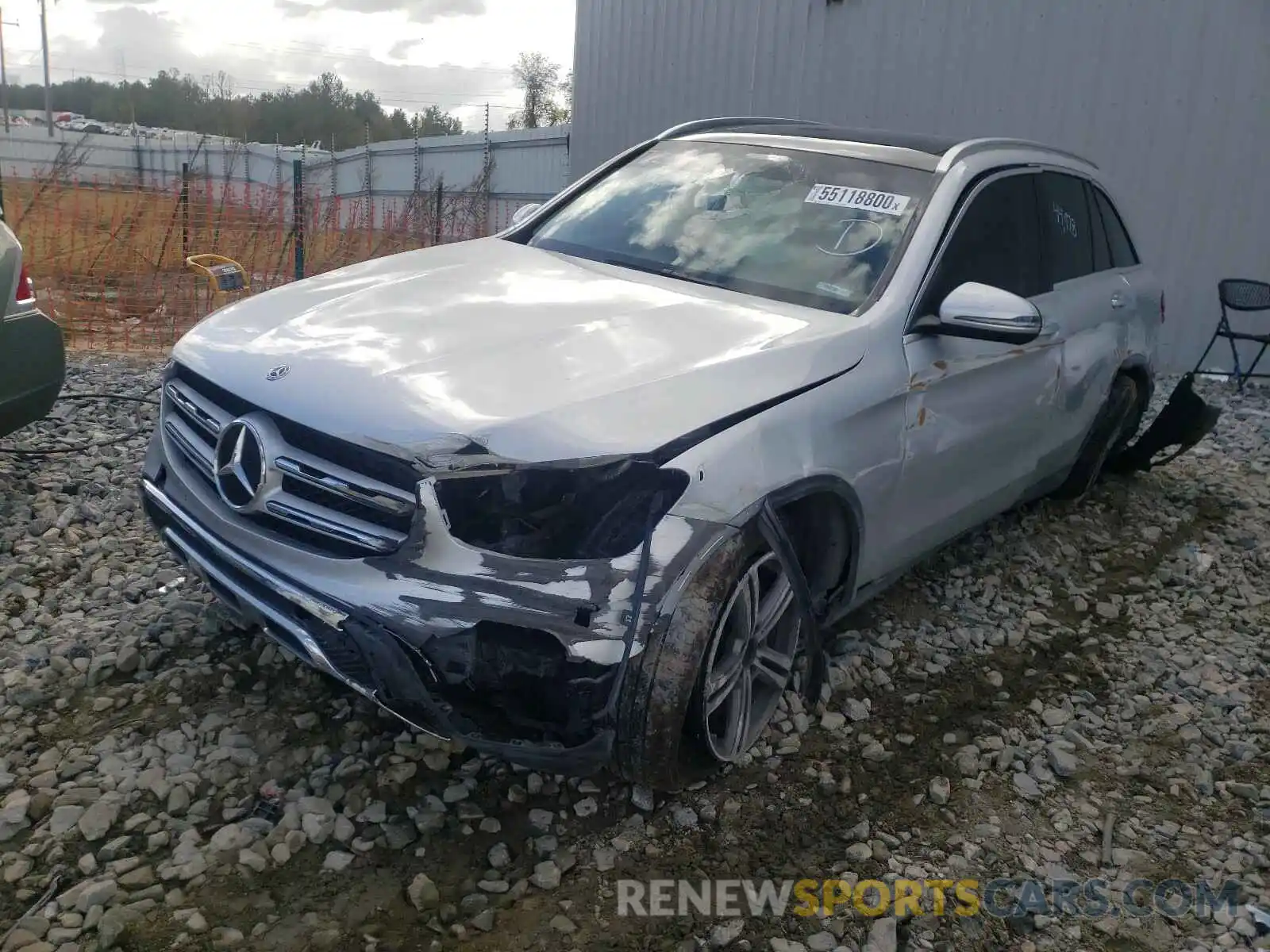 2 Photograph of a damaged car WDC0G8DB2LF698306 MERCEDES-BENZ G CLASS 2020