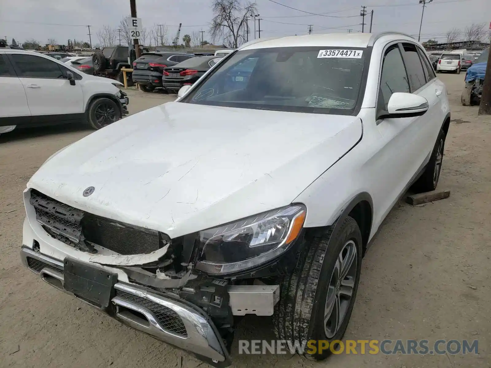 2 Photograph of a damaged car WDC0G8DB4LF686321 MERCEDES-BENZ G CLASS 2020