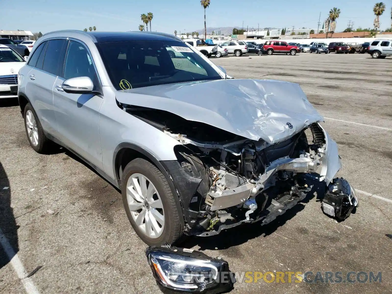 1 Photograph of a damaged car WDC0G8DB5LF672623 MERCEDES-BENZ G CLASS 2020