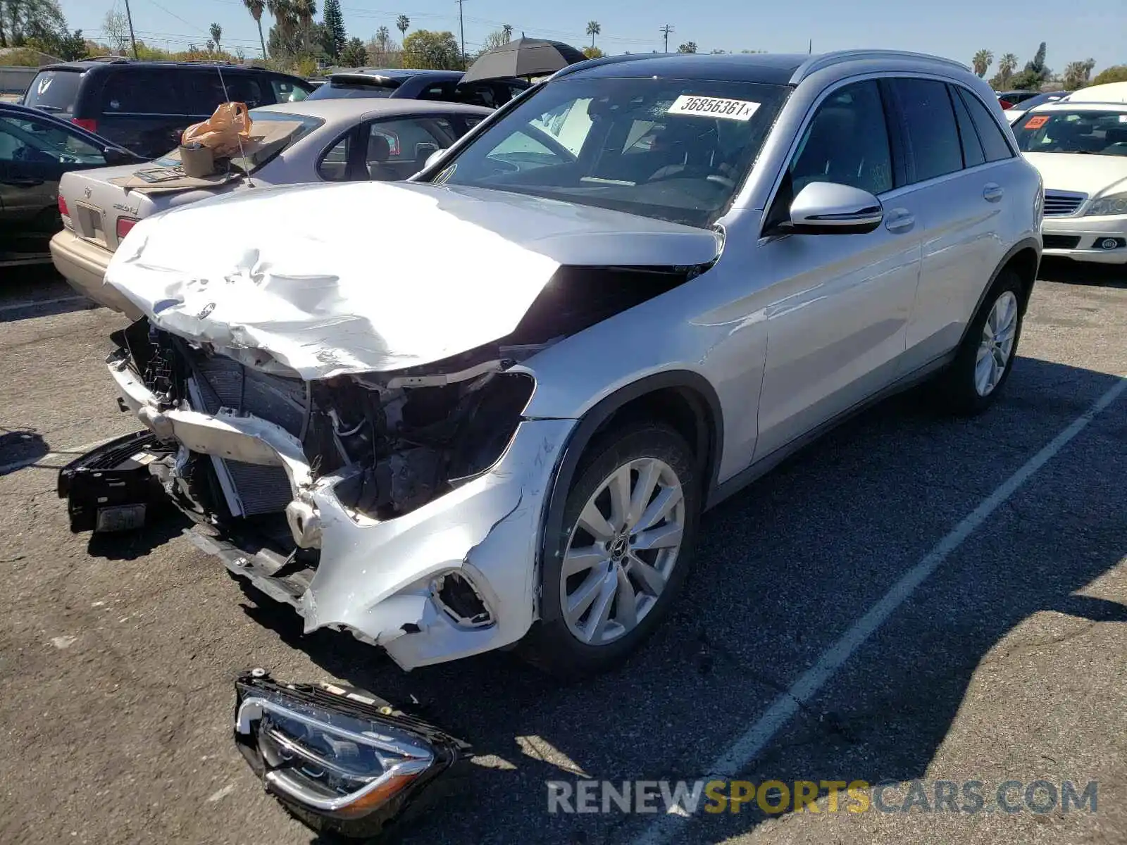 2 Photograph of a damaged car WDC0G8DB5LF672623 MERCEDES-BENZ G CLASS 2020