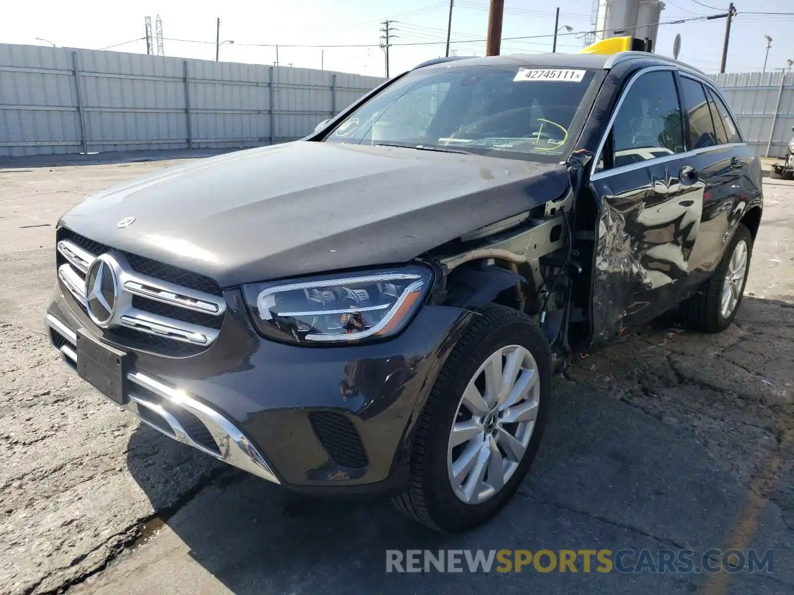 2 Photograph of a damaged car WDC0G8DB6LF751556 MERCEDES-BENZ G CLASS 2020