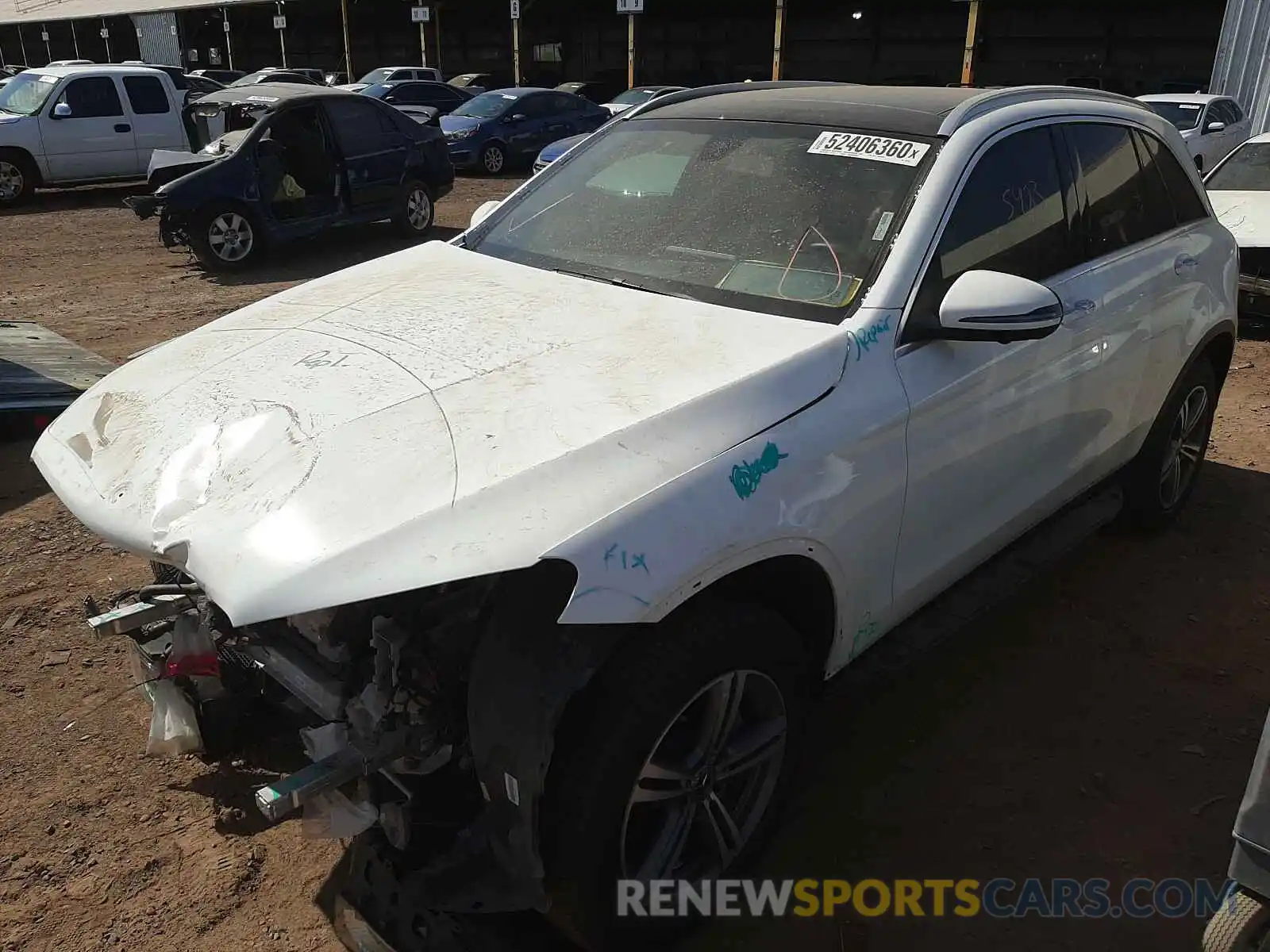 2 Photograph of a damaged car WDC0G8DB9LF700794 MERCEDES-BENZ G CLASS 2020