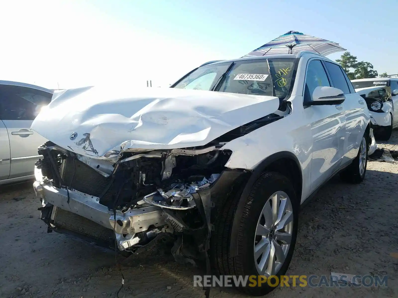 2 Photograph of a damaged car WDC0G8DB9LF720169 MERCEDES-BENZ G CLASS 2020