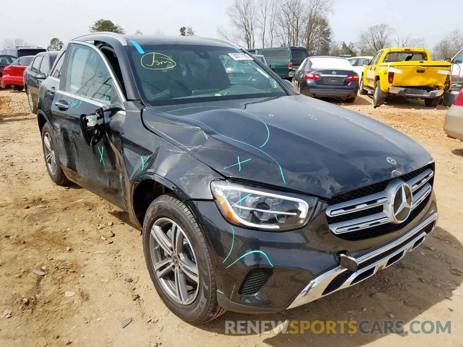 1 Photograph of a damaged car WDC0G8DBXLF703753 MERCEDES-BENZ G CLASS 2020