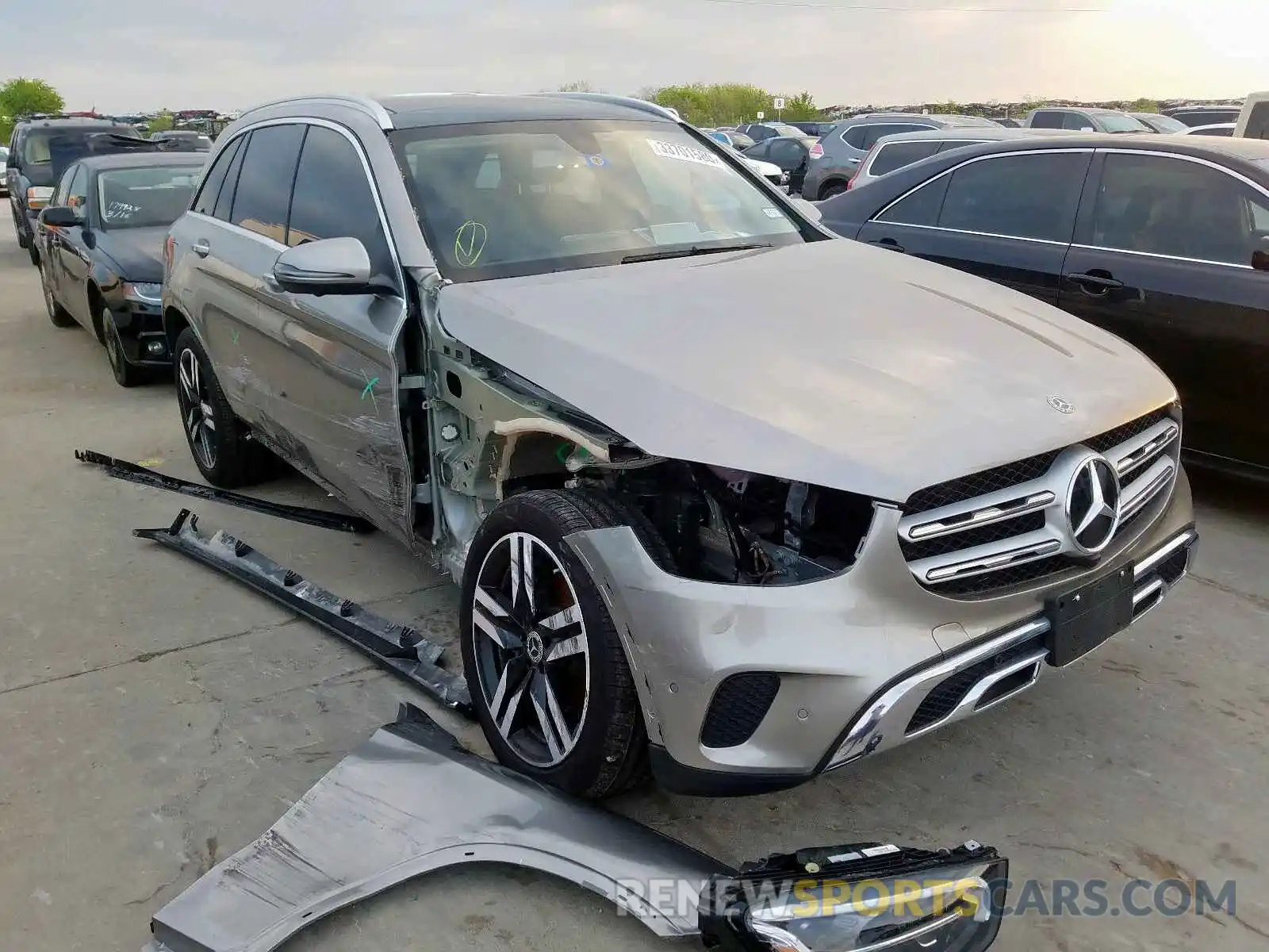 1 Photograph of a damaged car WDC0G8DBXLF707947 MERCEDES-BENZ G CLASS 2020