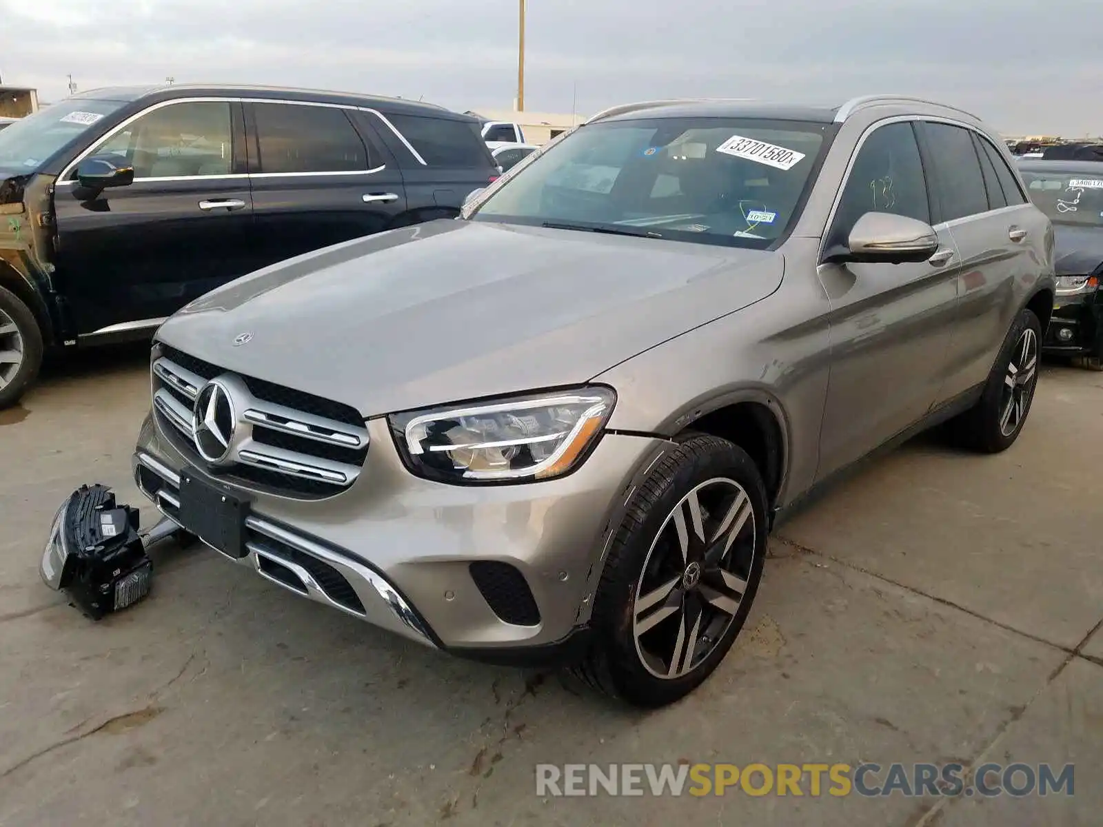 2 Photograph of a damaged car WDC0G8DBXLF707947 MERCEDES-BENZ G CLASS 2020