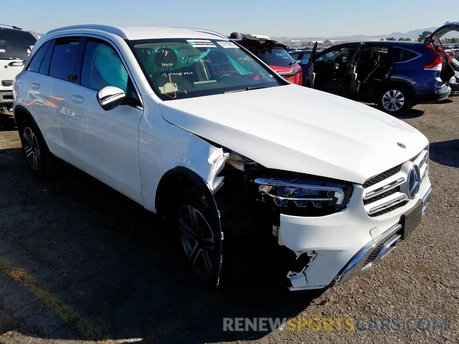 1 Photograph of a damaged car WDC0G8DBXLF732184 MERCEDES-BENZ G CLASS 2020