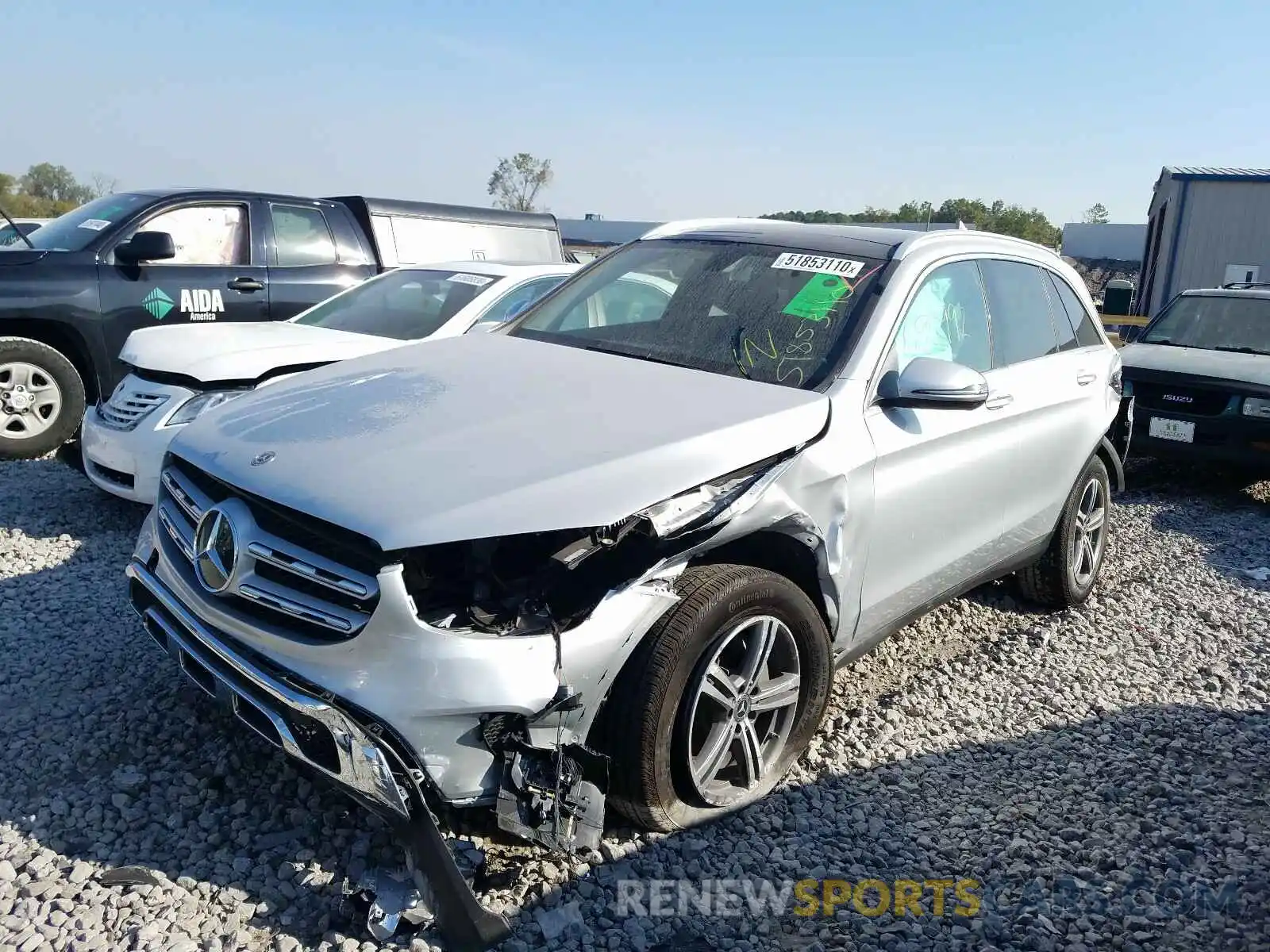 2 Photograph of a damaged car WDC0G8EB1LF743699 MERCEDES-BENZ G CLASS 2020