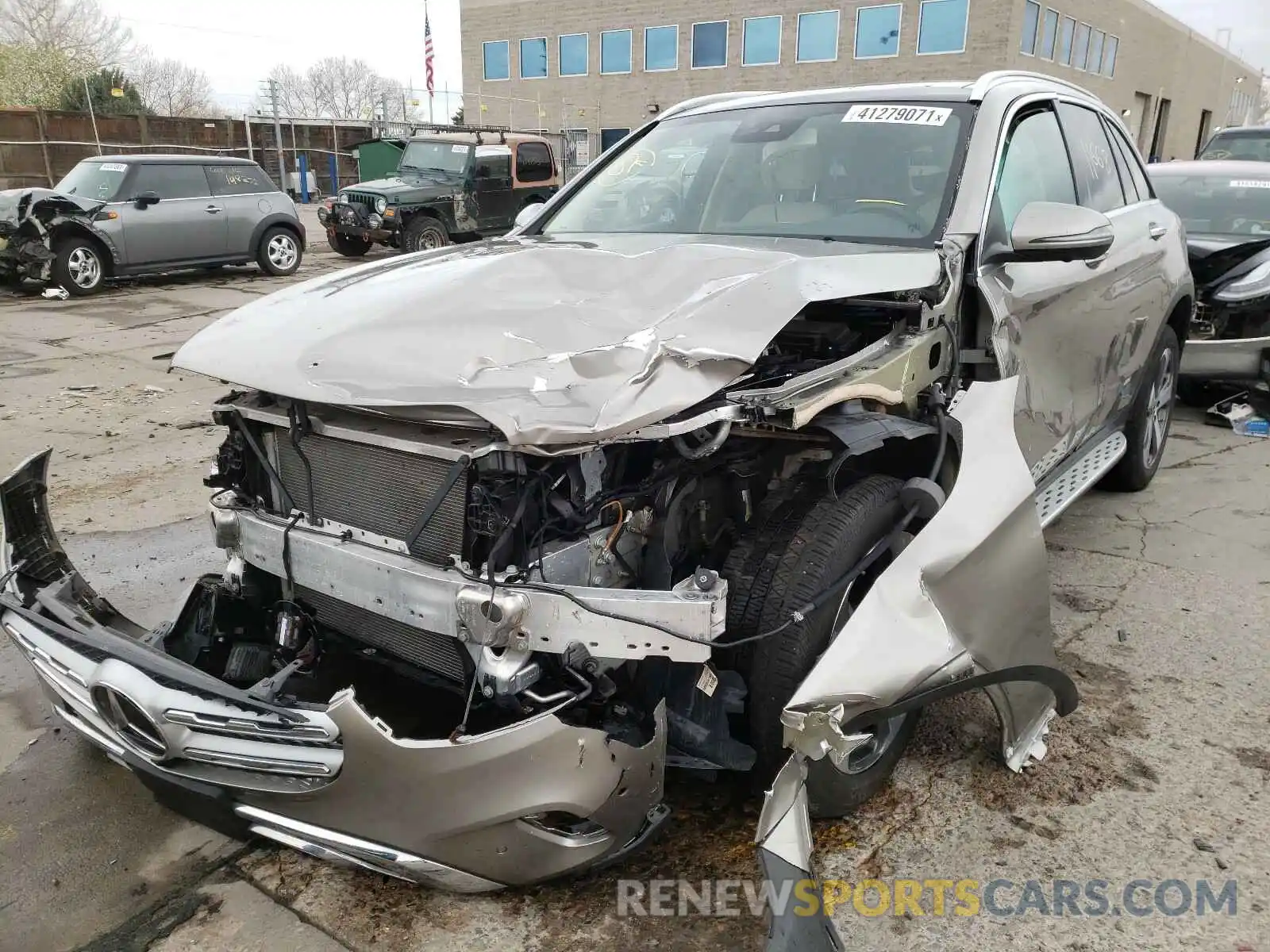 2 Photograph of a damaged car WDC0G8EB2LF700540 MERCEDES-BENZ G CLASS 2020